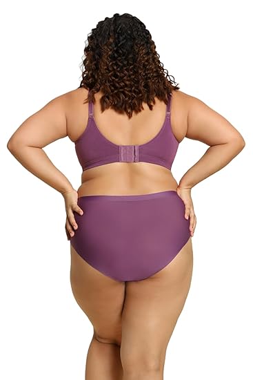 Van Heusen VH Woman Women’s Balconette Minimizer Bra – Cotton Spandex, Wireless, Non-Padded, Full Coverage, High Stretch